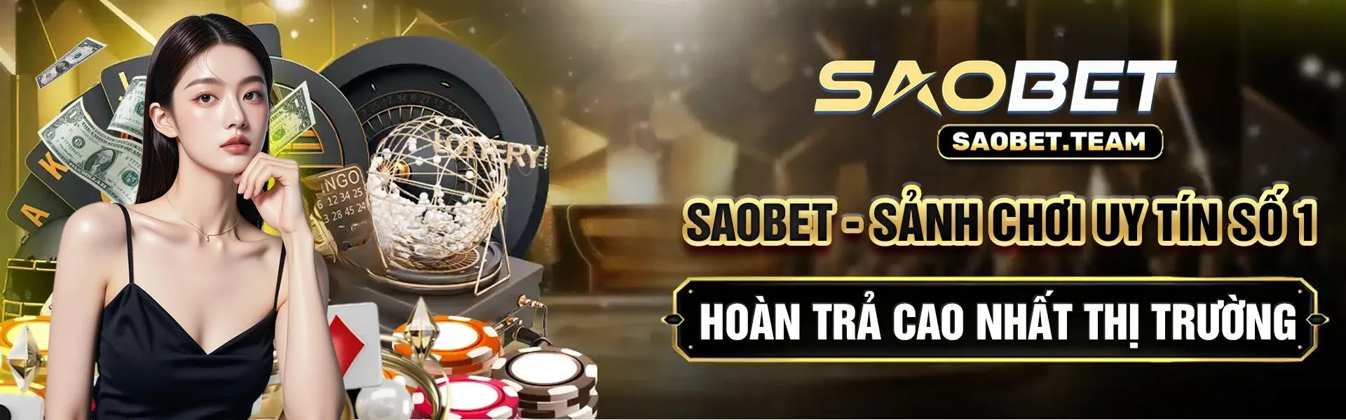 Banner nhà cái SAOBET năm 2025