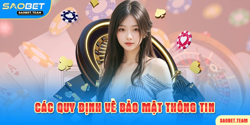 bảo mật thông tin tại saobet