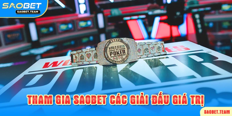 chơi poker online tại saobet